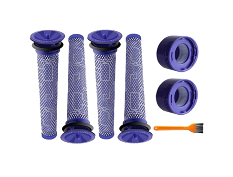 1 Juego de prefiltro y filtro Hepa para Dyson V6 V7 V8 Dc58 Dc59 Dc61 Dc62 accesorios de repuesto para aspiradora