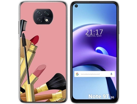Carcasa Xiaomi Redmi Note 9T 5G TUMUNDOSMARTPHONE Brochas Multicolor
