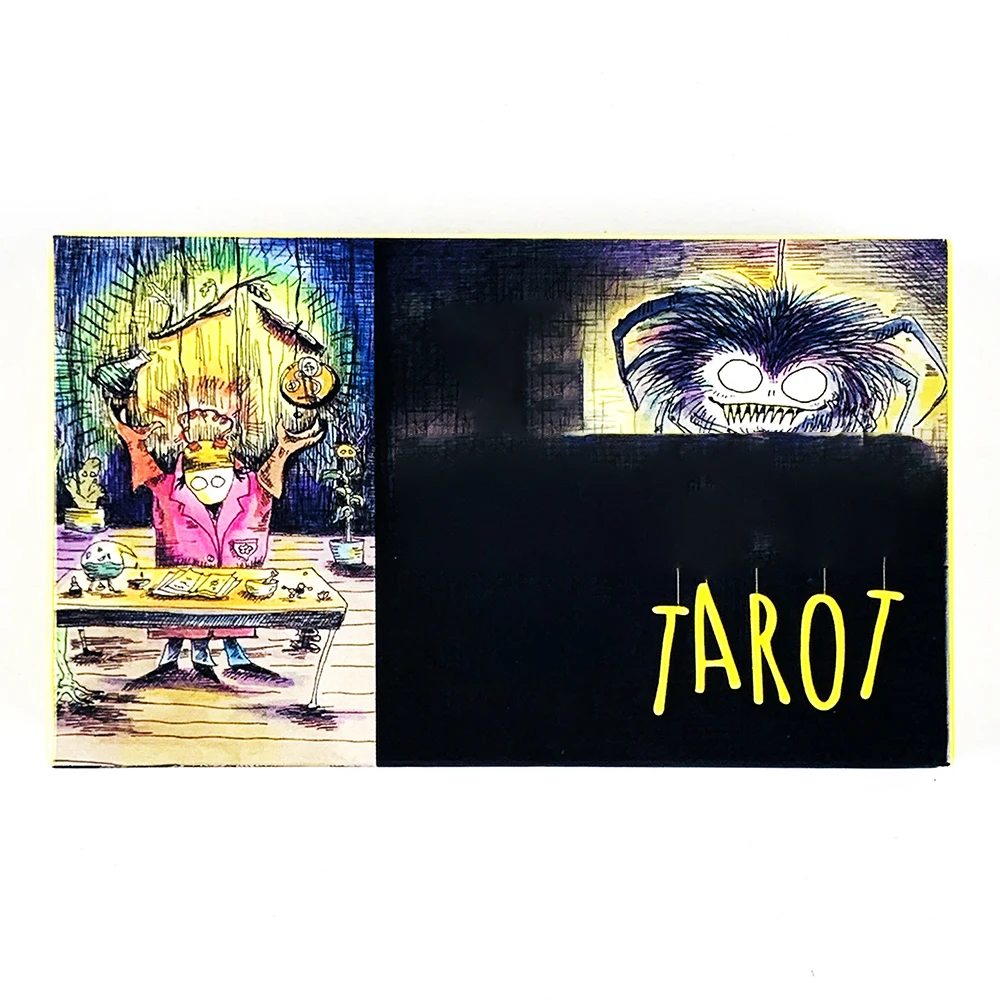 Baraja de Tarot con 78 cartas para adivinación y lectura del destino MDUG (versión en inglés)