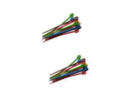 Juego De 2 Pinzas De Silicona Autoblocantes Para Alimentos (10 Unidades)