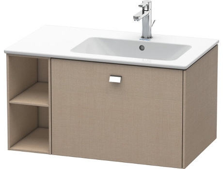 Neceser de pared DURAVIT Brioso 82,0 x 47,9 cm 1 extraíble estantería lateral lavabo a la derecha para lavabo ME by Starck 234683