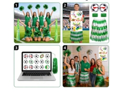Kit Para Fiestas Del Mundial 2026: ¡decoración Para Aficionados, Accesorios Para Fiestas Y Eventos Deportivos!
