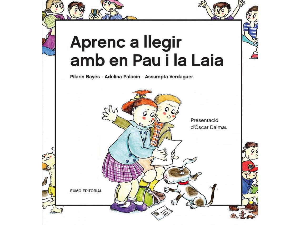 Libro Aprenc A Llegir Amb En Pau I La Laia de Pilarín Bayés Luna (Catalão)