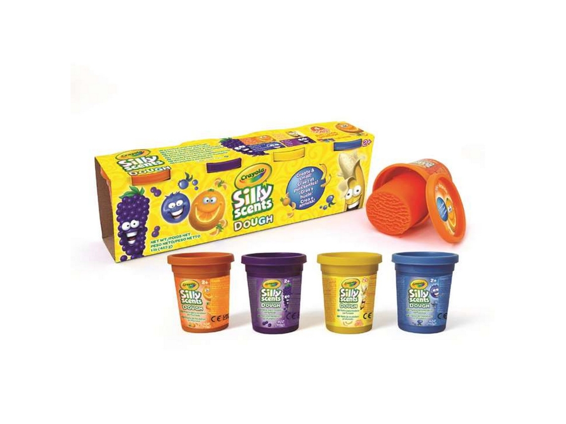 SILLYSCENTS CRAYOLA PLASTICINA 4X