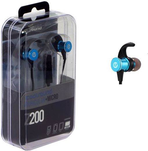 Auriculares con Cable COOLSOUND Z200 (In Ear - Micrófono - Azul)