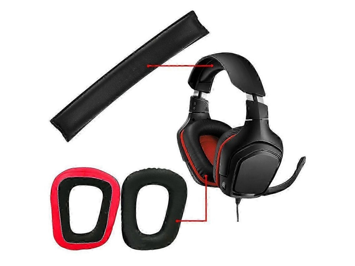 Kit De Almohadillas Y Diadema De Repuesto Para Auriculares Gaming G331 G332 G432 G431 G430 G230 G231 G930