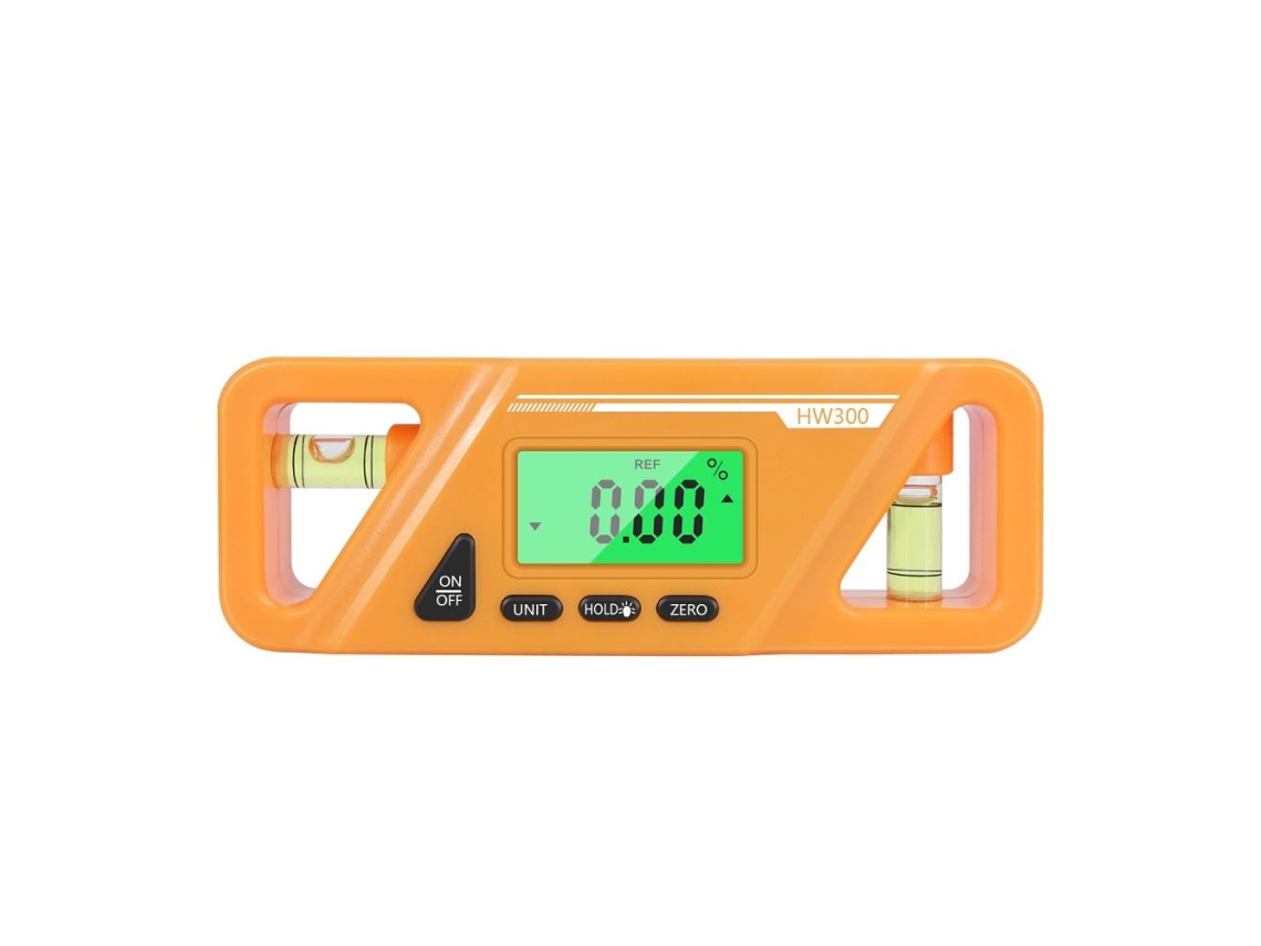 Transportador digital con pantalla y nivel magnético, herramienta de medición de ángulos para carpintería y reparación de automóviles.