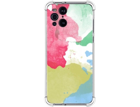 Carcasa Oppo Find X3 Pro 5G TUMUNDOSMARTPHONE Acuarela 02