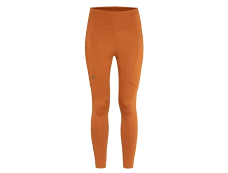 Calça FJÄLLRÄVEN Leggings Abisko Laranja S Mulher