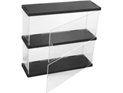 Caja Expositora Transparente Para Pañales, Figuritas Y Soporte De Colección De Acrílico.