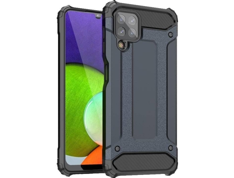 Carcasa Samsung Galaxy A22 4G LMOBILE Rígida 02 Azul