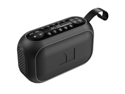 El Monster M6 Es Un Potente Altavoz Bluetooth Portátil Con Un Subwoofer De 10 W Y Micrófono, Compatible Con Llamadas Manos Libres.