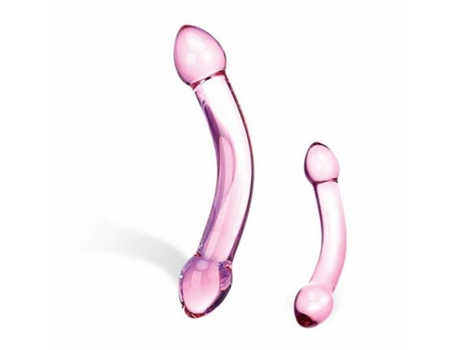 Dildo De Vidro Roxo Double Trouble Glas 63347