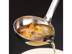 1 Separador De Aceite Y Agua De Acero Inoxidable | Utensilio De Cocina, Cucharón Para Sopa, Cuchara Perforada
