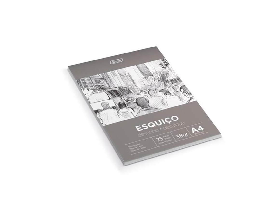 Bloc de Notas FIRMO Esquiço (A3 - 80 Hojas - 14x21cm)