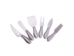 Utensilios de acero inoxidable para queso, elegantes y funcionales, resistentes a la corrosión, cuchillos multiusos de alta calidad para los entusiastas del queso.
