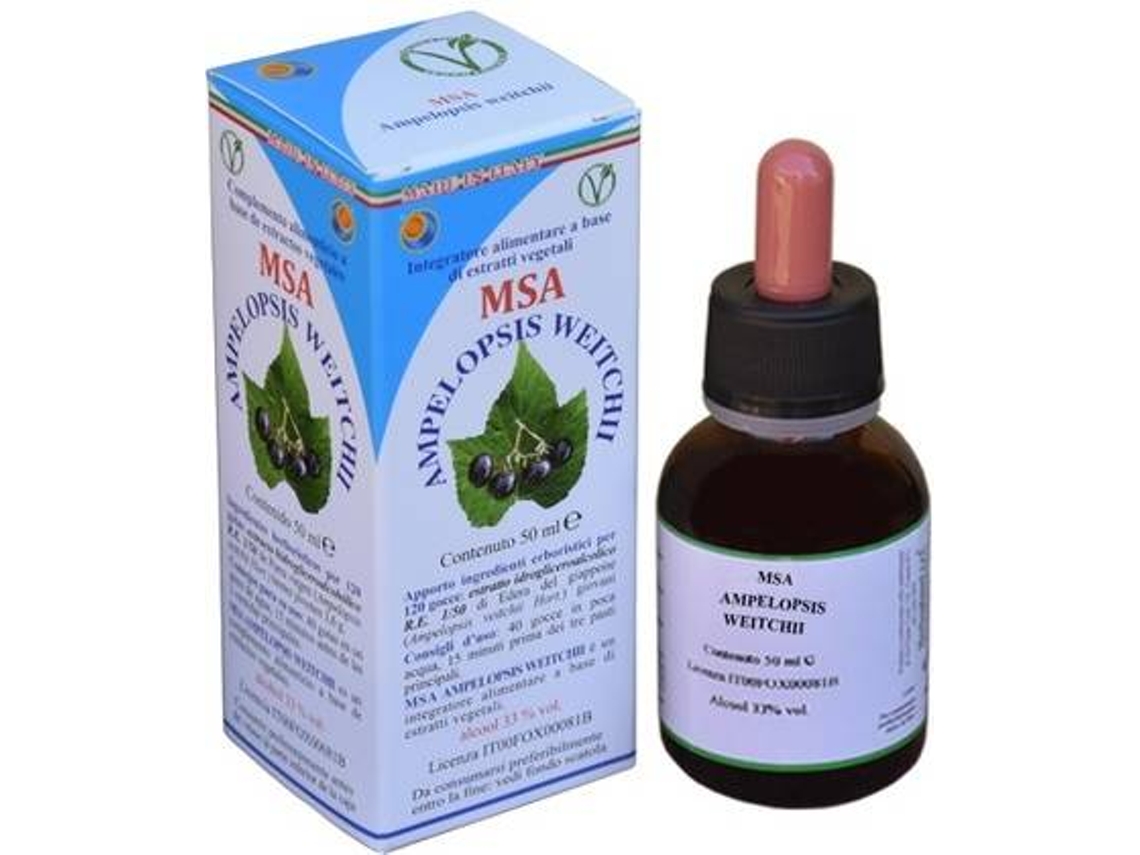 Complemento Alimentar HERBOPLANET Msa Ampelopsis Weitchii (50 ml)