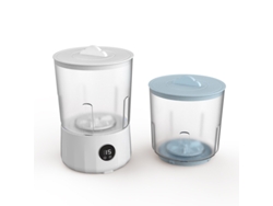 Minilavadora, Capacidad De 1,5 Litros, 3000 Mah, Ideal Para Ropa De Bebé, Digitallab Blanco