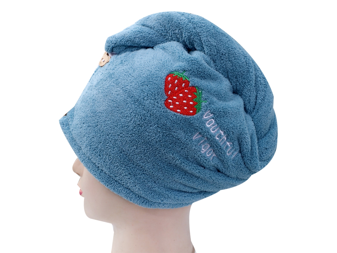Seco Ultra Absorbent Turban Hair Towel Wrap, Adecuado Para Mujeres Con Pelo Largo, Pelo Rizado, Etc.