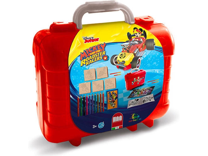 Kit de Sellos para Niños MULTIPRINT Mickey and the Roadster Racers