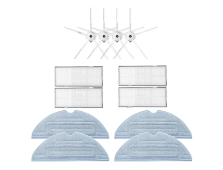 Recambios de cepillo lateral de filtro Hepa, paños de fregona para Xiaomi Roborock S7 T7S T7 Plus, accesorios, pieza de repuesto de paño de fregado