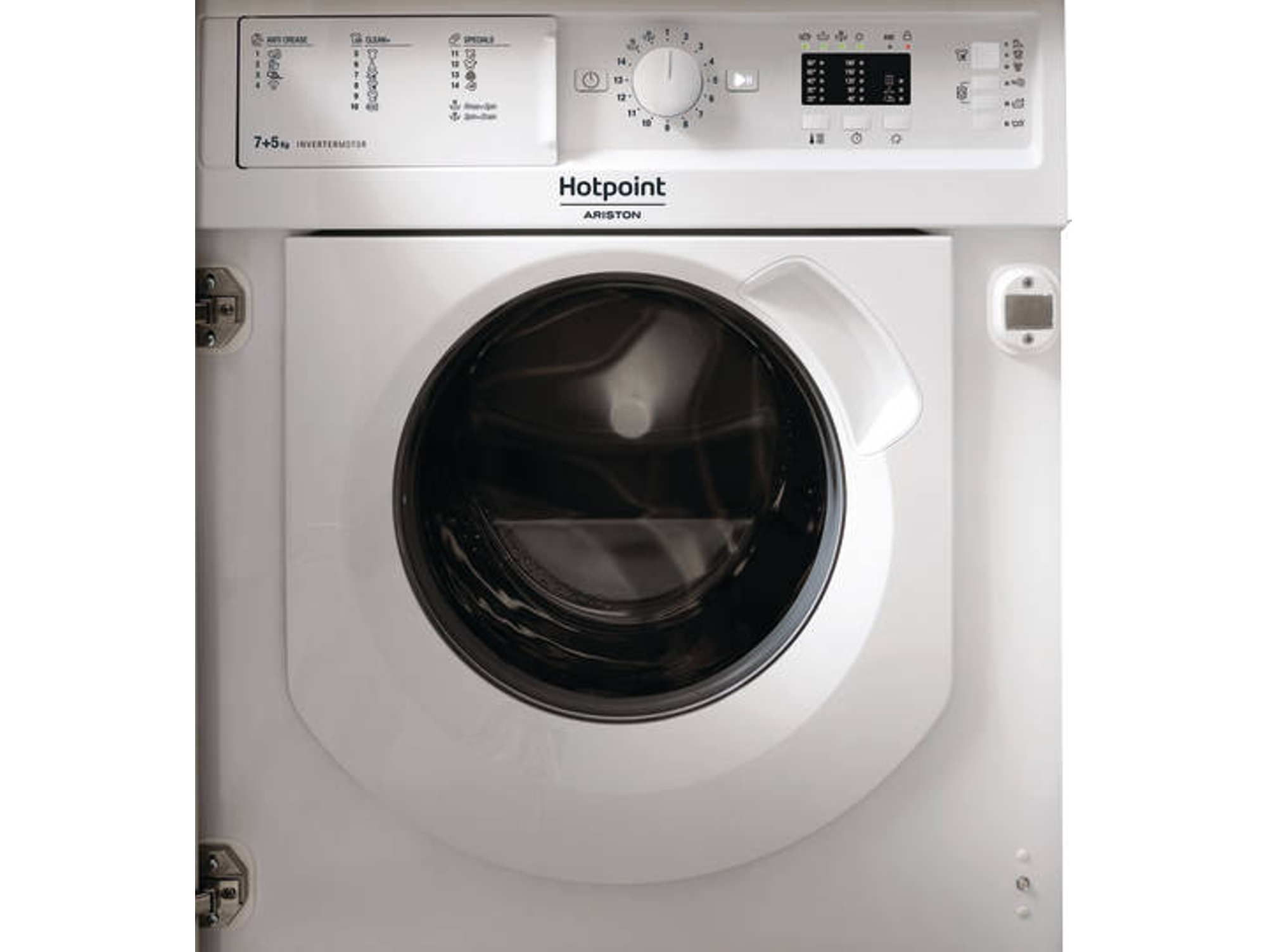 Lavasecadora Ariston Hotpoint bi wdhl 75128 eu 75kg integrable 7kg 7kg+5kg lavadora secadora carga 7 1200 57