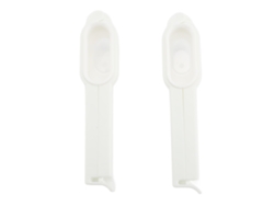 2 Clips Para Sellar Bolsas Con Boquilla Para Verter, 17 Cm, Plástico, Aptos Para Lavavajillas, Para La Cocina.
