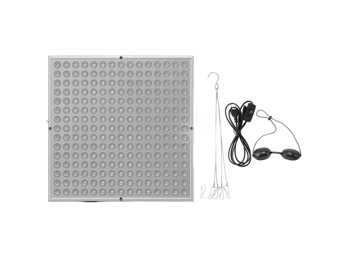 2026-lámpara De Bronceado Rostro Cuerpo 460nm Azul 225 Leds 15w 100-240v Plug Eu Con Gafas