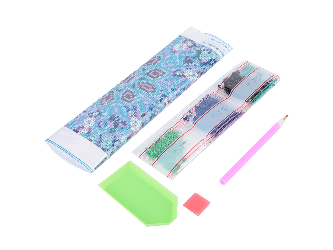 Kit de pintura de diamantes con diseño floral para hacer tú mismo, bonito y moderno para la decoración del hogar, 25*25cm (3)
