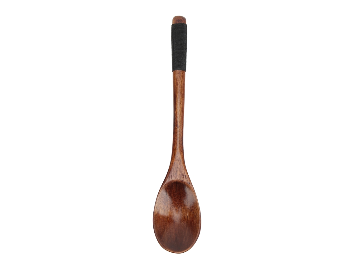 5 Cucharas Largas De Madera De Faisán, Ecológicas, Para Mesa Y Cocina.