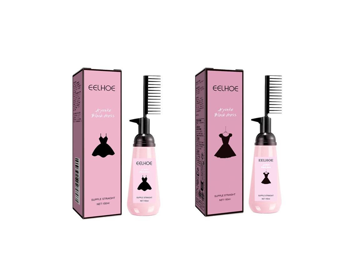 Crema alisadora para el cabello con efecto duradero.