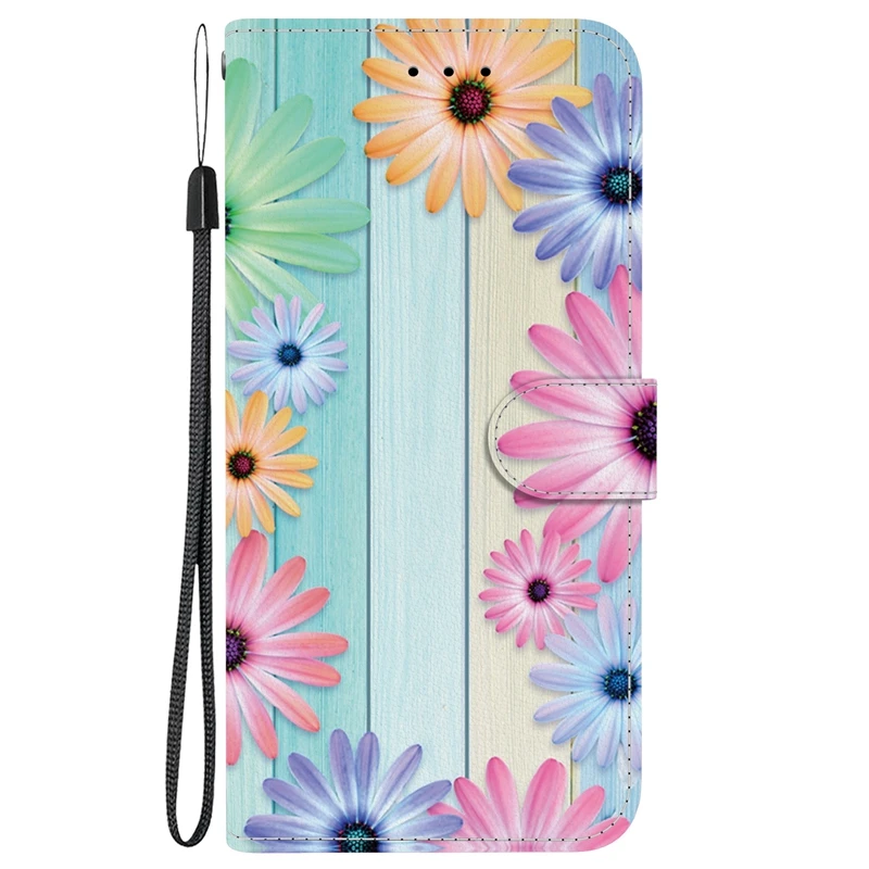 B18para Samsung A17 5gsamsung Galaxy A17 A 17 5g Sm-a176b Funda De Cuero Abatible De Moda