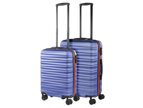 Juego De Maletas Rígidas Abs JASLEN Oporto azul (43X35x26 Cm)