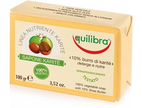 Jabón EQUILIBRA Cárite (100 g)