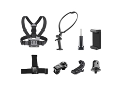 Soportes para cámara GoPro y teléfono: cabeza, pecho y cuello para Sports Hero 8/9/10 y móviles Telesin