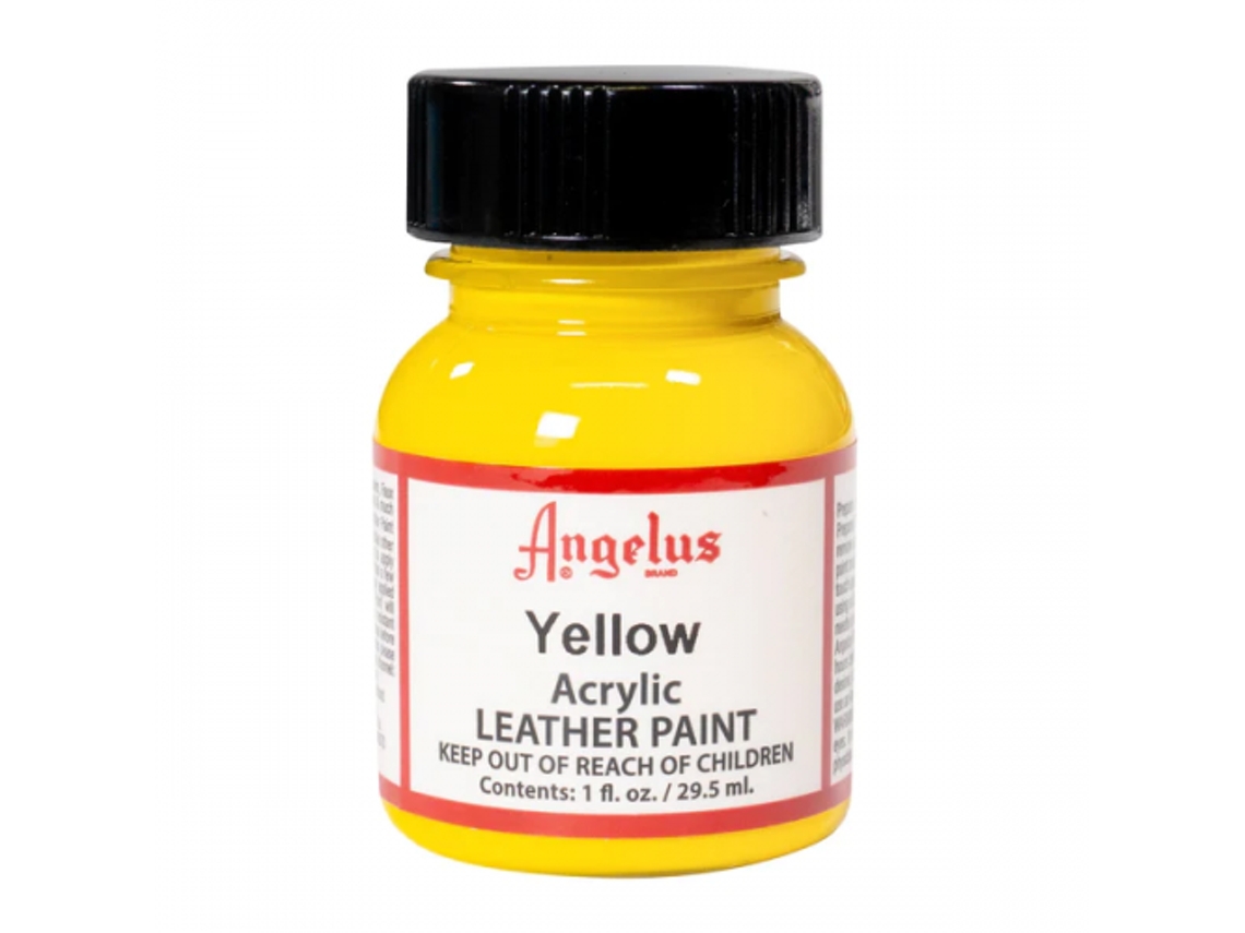 Pintura Cuero Y Polipiel Angelus 29,5 Ml (Amarillo / Yellow 075)