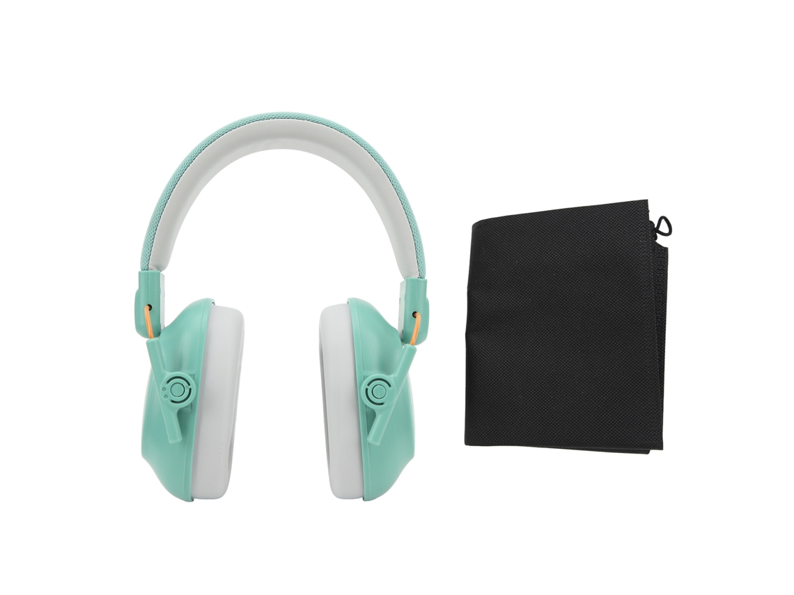 Auriculares Con Protección Auditiva De 25 Db Para Reducción De Ruido, Carcasas Antirruido, Color Verde Menta.