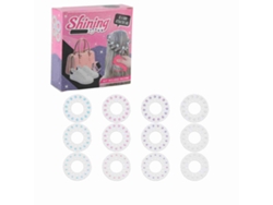 Brinquedo De Perfuração Com Glitter Diy Para Cabelo Brilhante Presente Para Meninas 12pcs