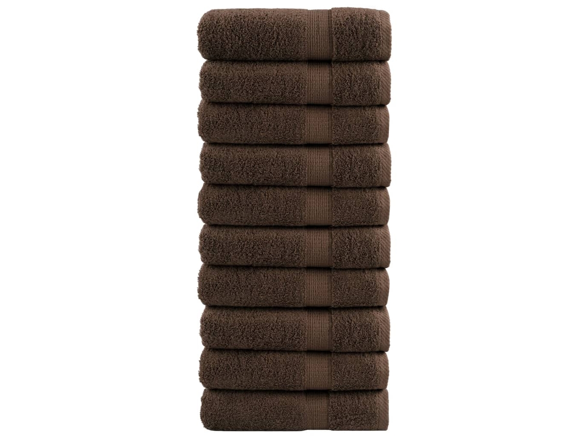 Toalla Lovely Home Solund Gsm Marrón (100x150cm)
