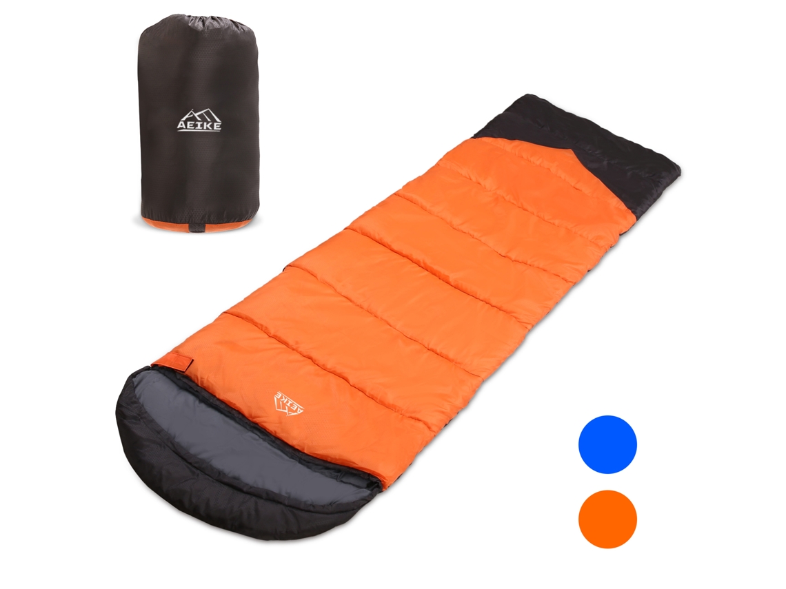 Saco de dormir ultraligero de invierno para mochileros y acampadas.