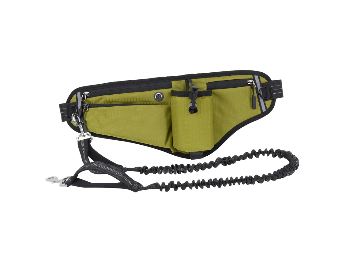 Omni-2026collar Para Perro De Cintura Sin Manos Resistente Al Agua Reflectante Para Paseo Al Aire Libre Con Gran Capacidad