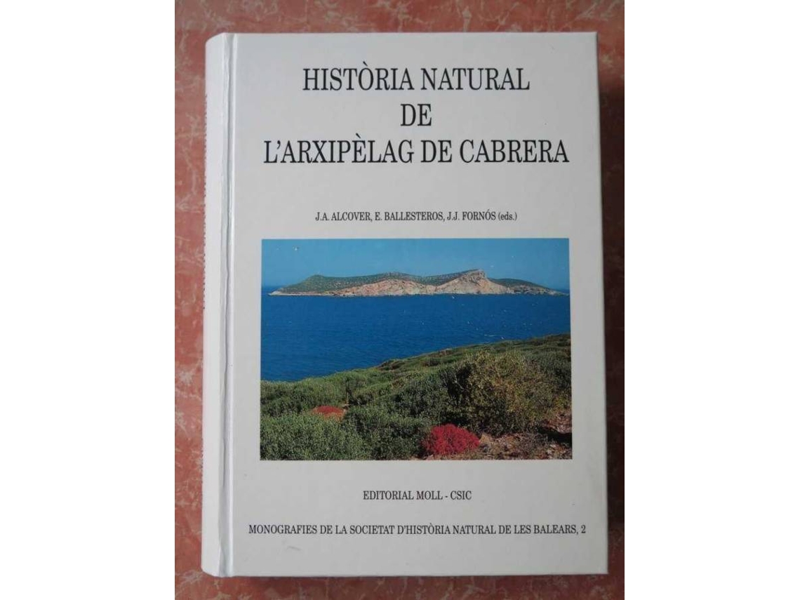Libro Historia Natural Arxip. Cabrera de Ja Alcover I Altres