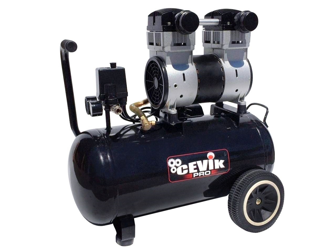 Compresor Silencioso 40L 2Hp 65Db Cevik