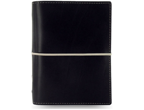Bloc de Notas FILOFAX (Negro - Piel Sintética)