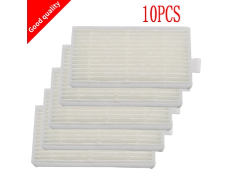 10 piezas de filtro Hepa de repuesto para Dibea Panda X500 X600 Ecovacs Cr120 accesorios para aspiradoras