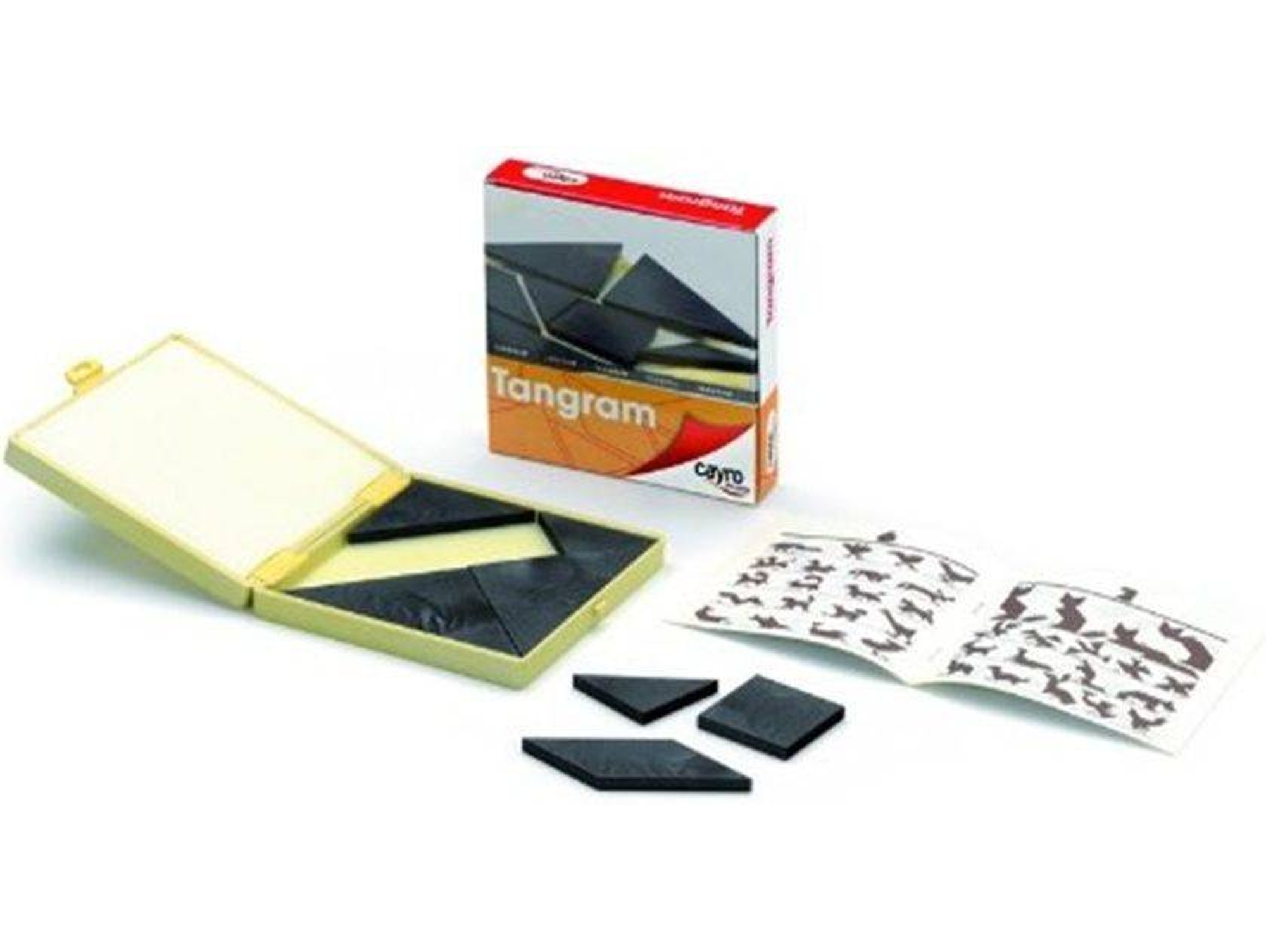 Cayro Tangram – Gioco Educativo In Plastica – 7 Tans E Libro Figure – Per 1 Giocatore – Età 7+ - 2