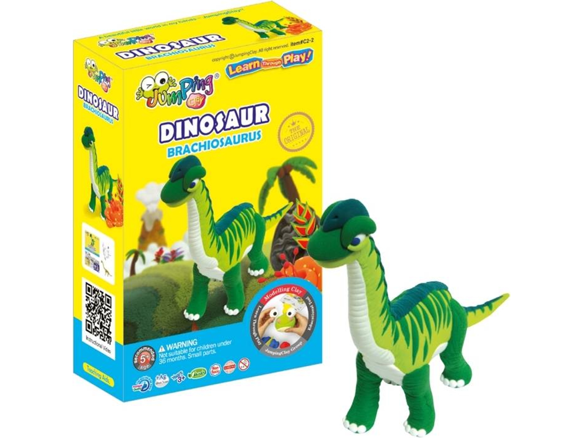 Plastilina JUMPINGCLAY Braquiosaurios