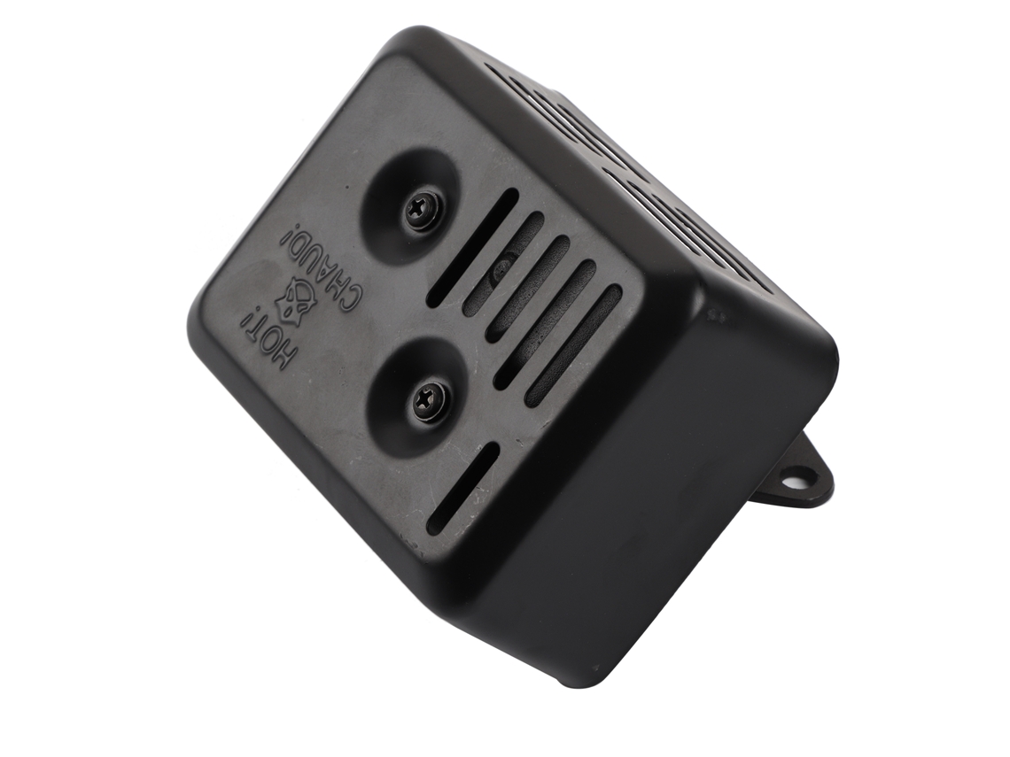 Sistema De Escape Con Silenciador Y Protector Térmico Para Gx120 Gx160 Gx200 De 5.5 Hp Y 6.5 Hp