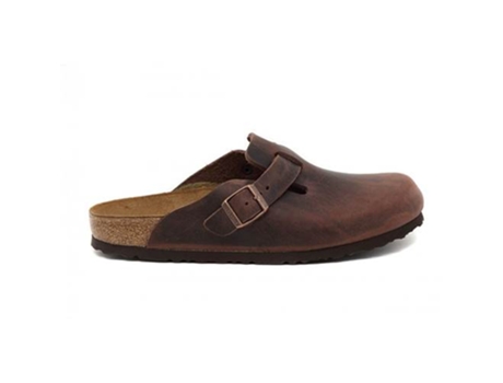 Sandalias 860133 BIRKENSTOCK Mujer (Marrón - Cuero Natural -37)