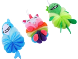 Juego De 3 Bolas De Baño Para Niños Y Niñas, Esponjas.